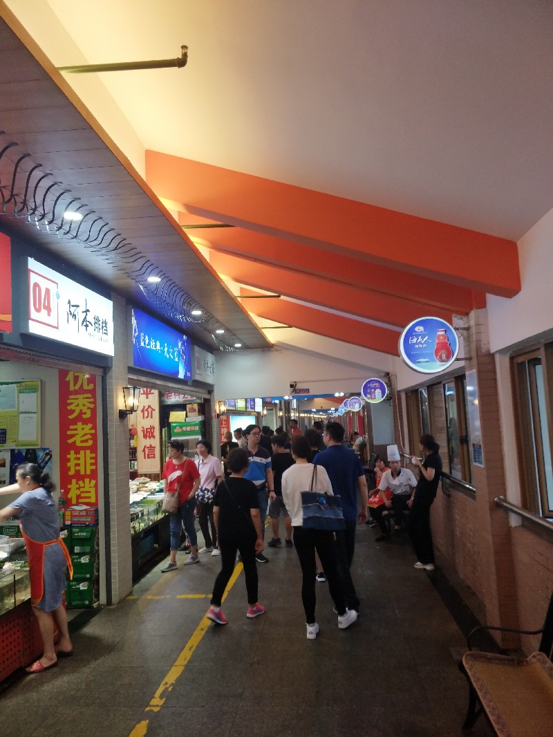 看不到底的店铺,看不完的人群1